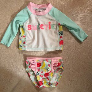 'Sweetie' Swim Set - BRAND NEW! - S3 to 6 Months